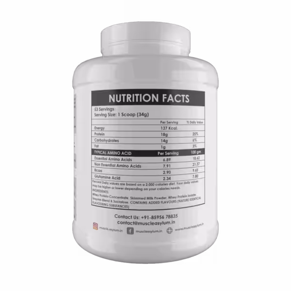 Muscle Asylum Raw Whey - product image