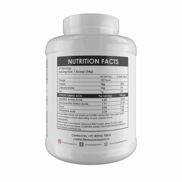 Muscle Asylum Raw Whey