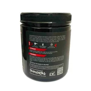 image of immortal extreme preworkout supplement
