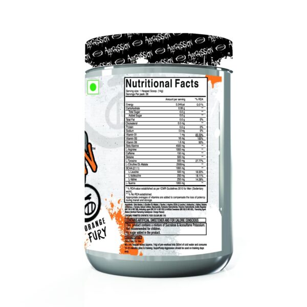 Gaspari Superpump Aggression - Next-Gen Pre-Workout