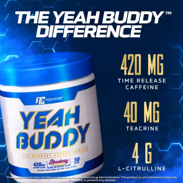 Ronnie Coleman Signature Series Yeah Buddy Pre-Workout Supplement - product image