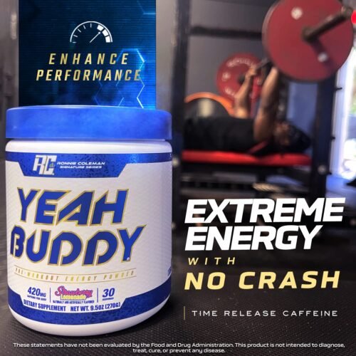Ronnie Coleman Signature Series Yeah Buddy Pre-Workout Supplement - Image 6
