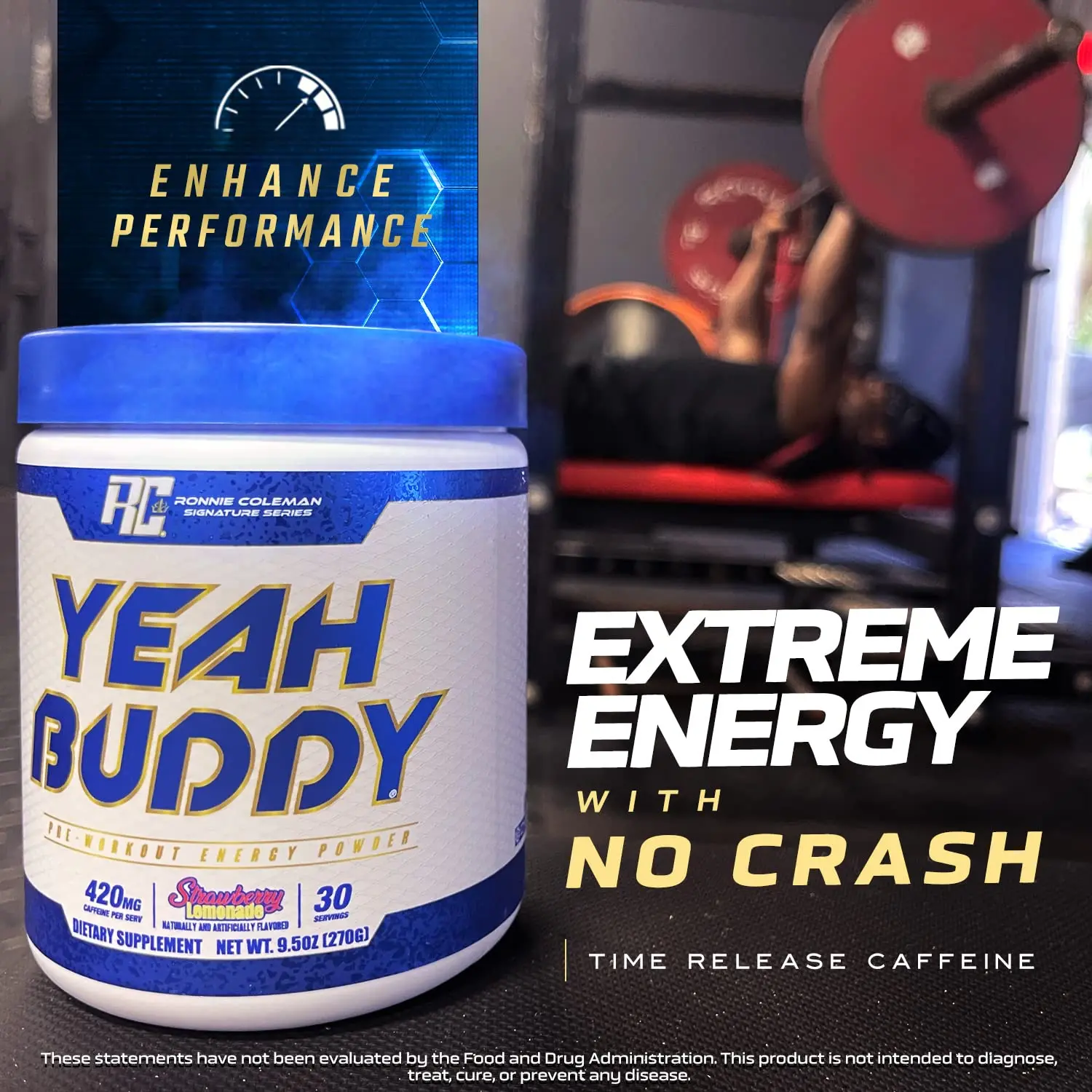 Ronnie Coleman Signature Series Yeah Buddy Pre-Workout Supplement - Image 6