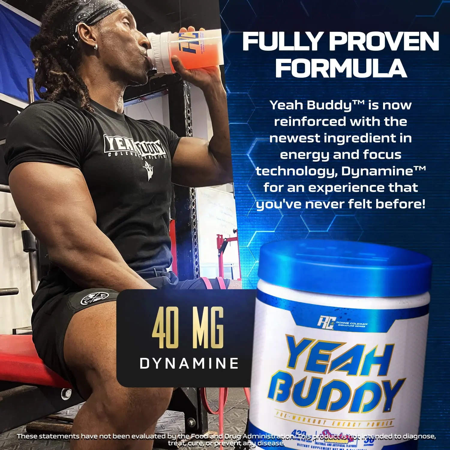 Ronnie Coleman Signature Series Yeah Buddy Pre-Workout Supplement - Image 5