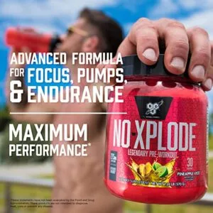 image of bsn-no-explode-preworkout supplement