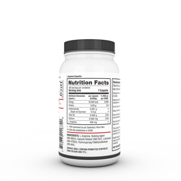 image of Labrada L-ARGININE 500mg supplement