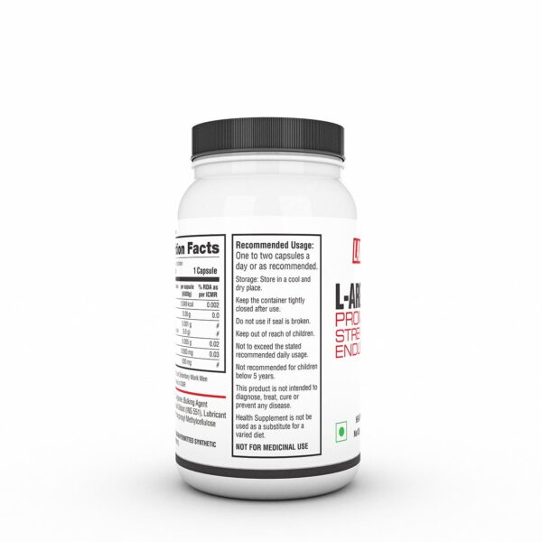 image of Labrada L-ARGININE 500mg supplement