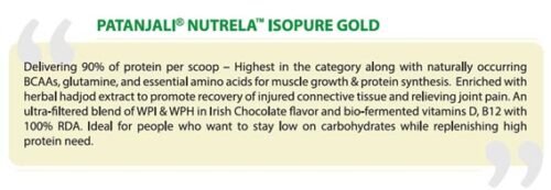 Patanjali Nutrela Isoveda Whey Protein Isolate Powder 15 Patanjali Nutrela Isoveda Whey Protein Isolate Powder