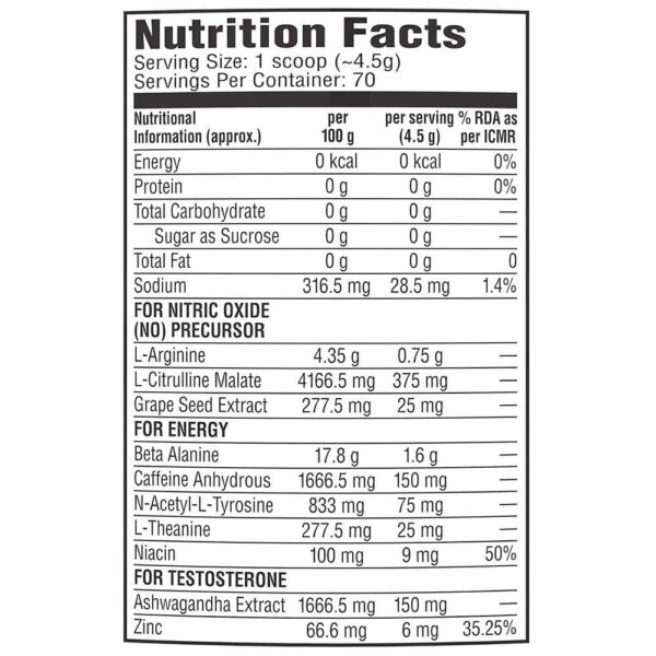 Labrada Super Charge Pre Workout Concentrate