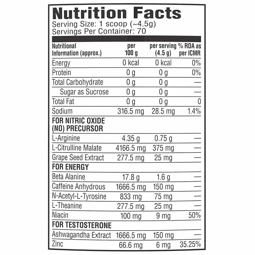 Labrada Super Charge Pre Workout Concentrate - product image