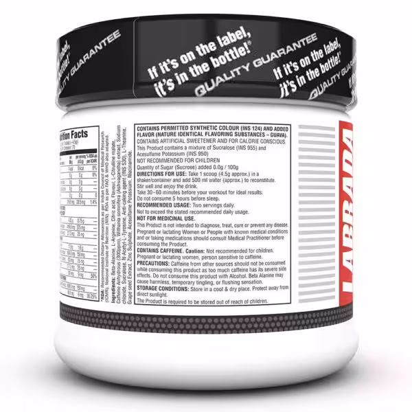 Labrada Super Charge Pre Workout Concentrate - product image
