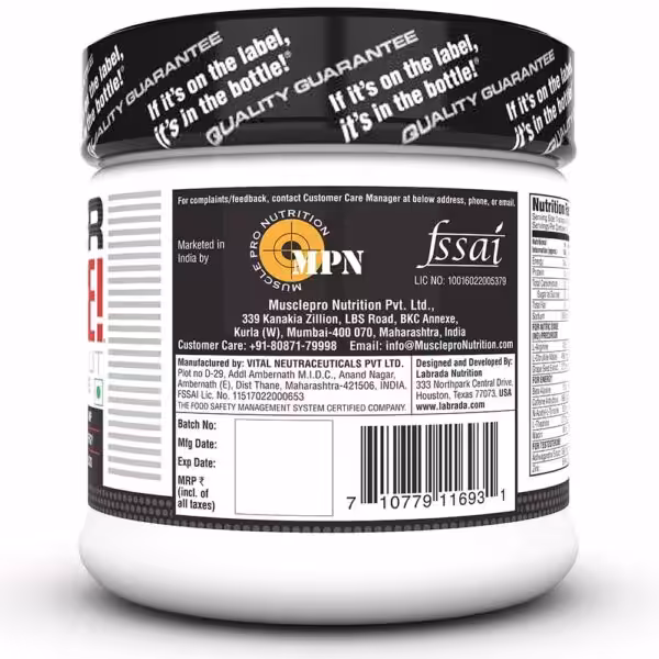 Labrada Super Charge Pre Workout Concentrate - product image