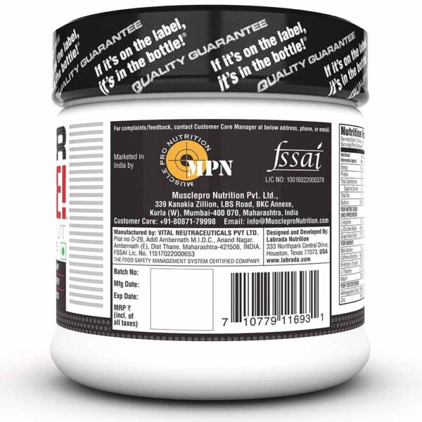 Labrada Super Charge Pre Workout Concentrate