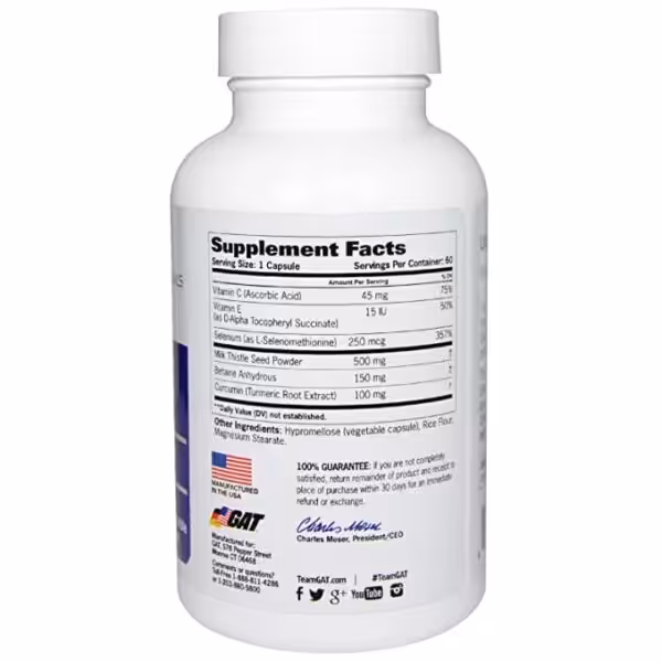 GAT Liver Cleanse 60 capsules - product image