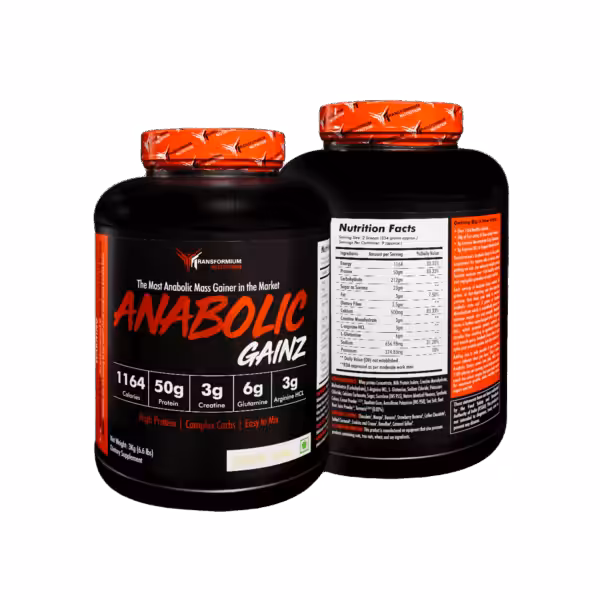 image of transformium nutrition anabolic gainz 3kg suppplement