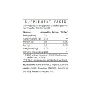 AHP Vitals L arginine +citrulline 4000 mg