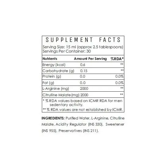 AHP Vitals L arginine +citrulline 4000 mg - Image 2