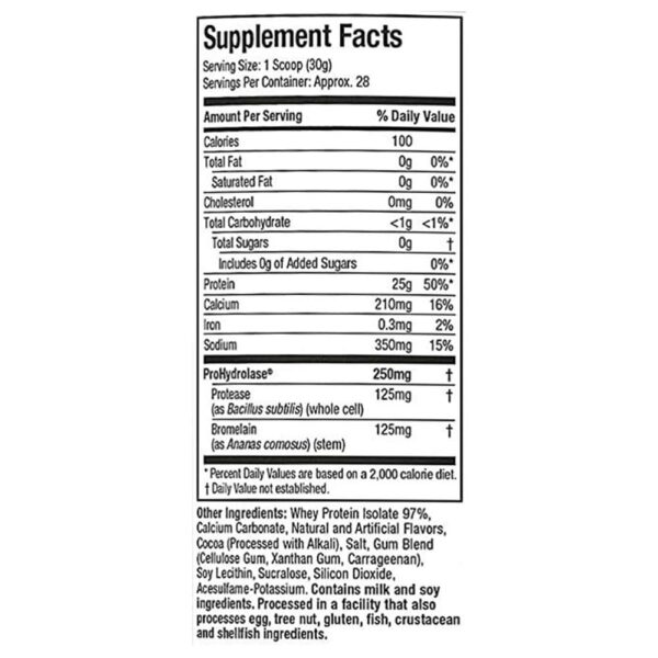 MuscleTech Nitro Tech Elite 100% Whey Isolate