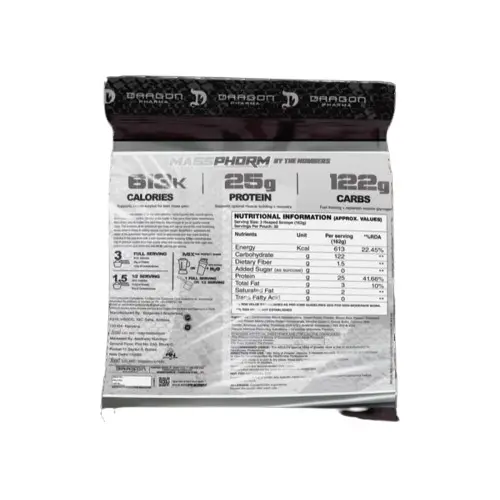 image of dragon pharma mass phorm 5kg supplement