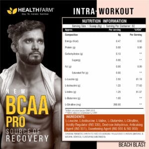 HealthFarm BCAA PRO Intra Workout