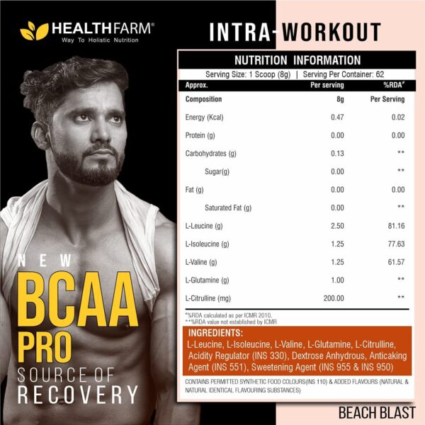 HealthFarm BCAA PRO Intra Workout