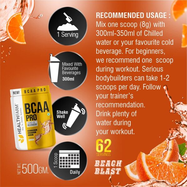 HealthFarm BCAA PRO Intra Workout