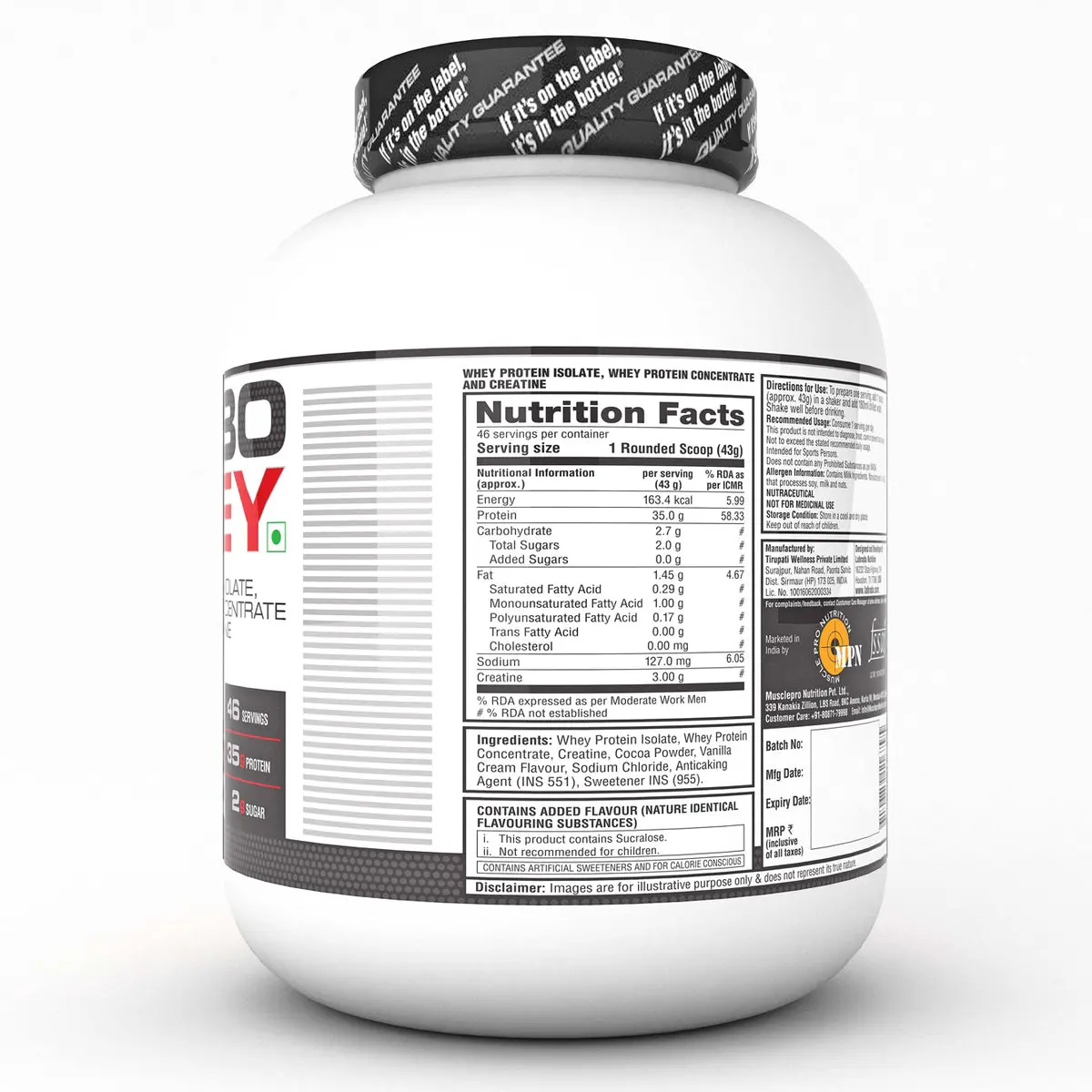 Labrada Turbo Whey Protein - Image 2