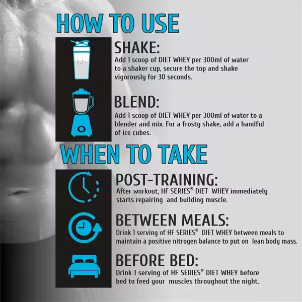 HF Series Diet Whey - product image