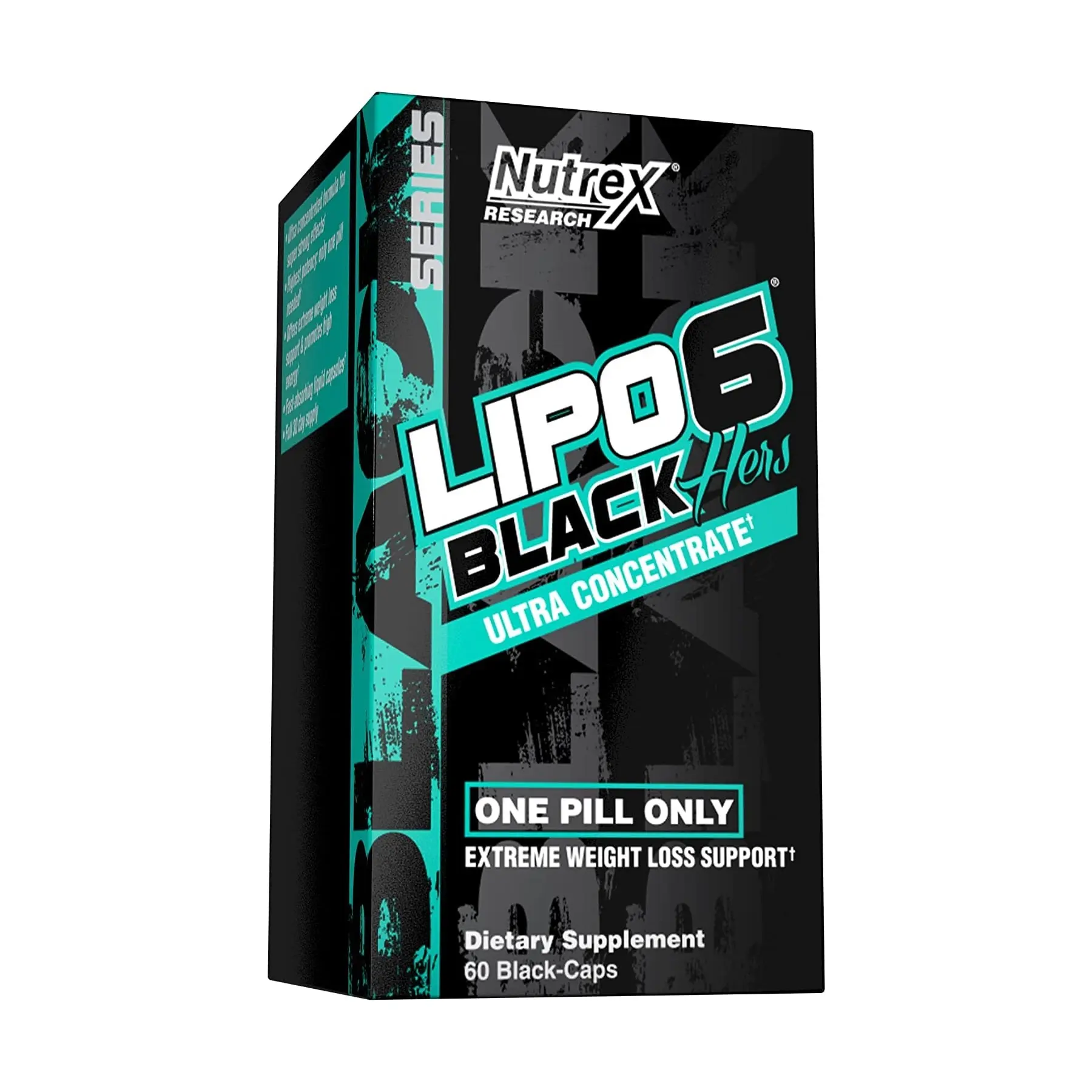 Nutrex Lipo 6 Black Her UC 60 Capsules - Sports Nutrition Supplement