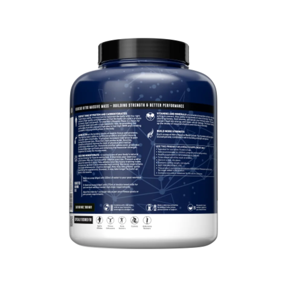 image of avvatar nitro mass gainer 3kg