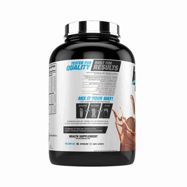 image of bpi sports whey hd 2kg supplement