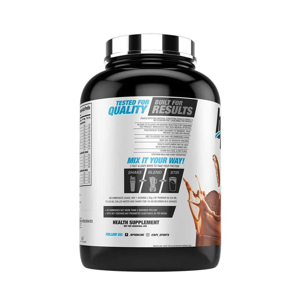 image of bpi sports whey hd 2kg supplement