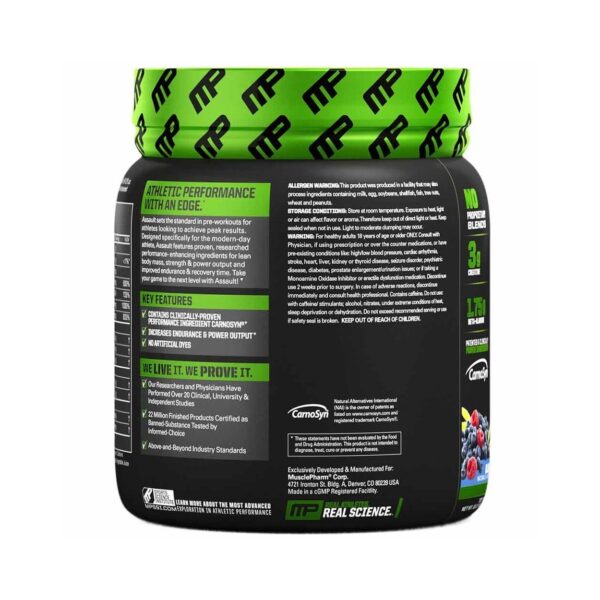 image of MusclePharm Assault pre workout