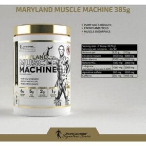KEVIN LEVRONE MARYLAND MUSCLE MACHINE PREWORKOUT