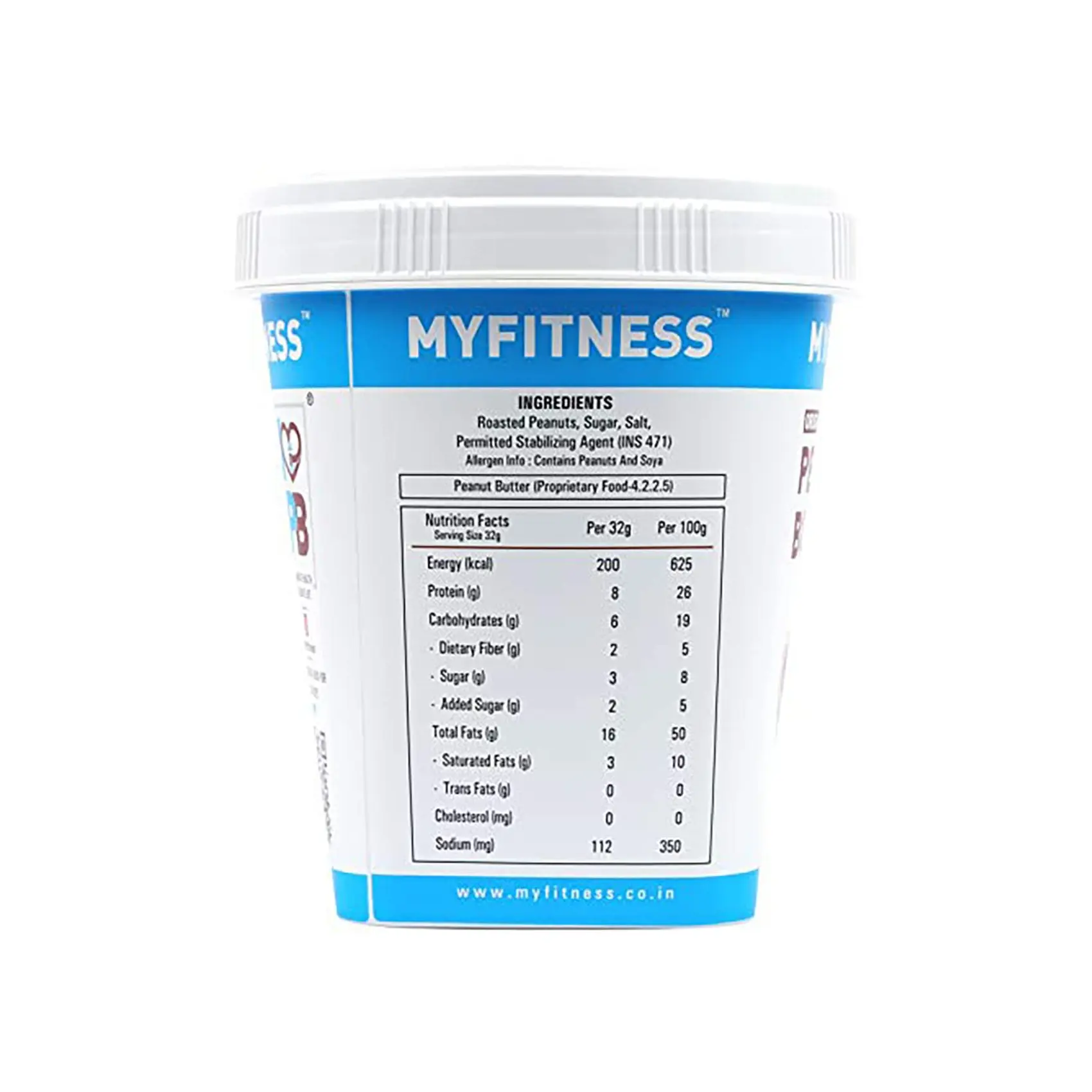 MYFITNESS Chocolate Peanut Butter 510gm - product image