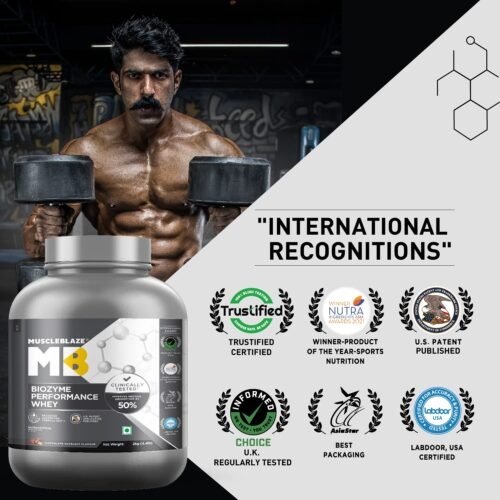 MuscleBlaze Biozyme Performance Whey Protein - Image 4