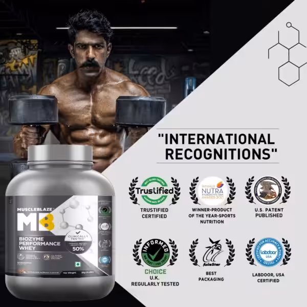 MuscleBlaze Biozyme Performance Whey Protein - product image