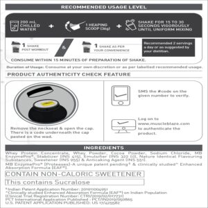 MuscleBlaze Biozyme Performance Whey Protein