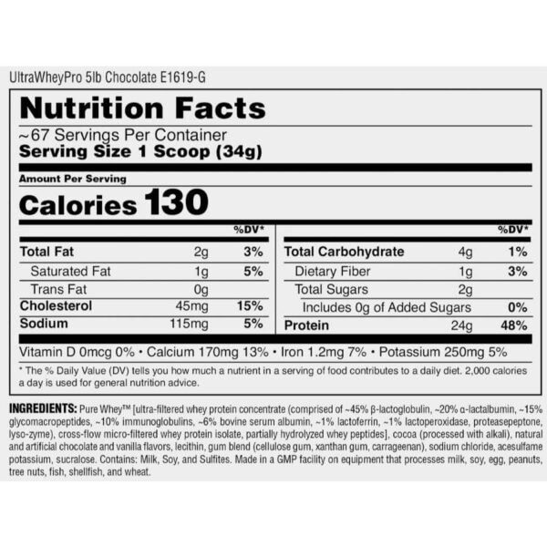 Universal Nutrition Ultra Whey Pro