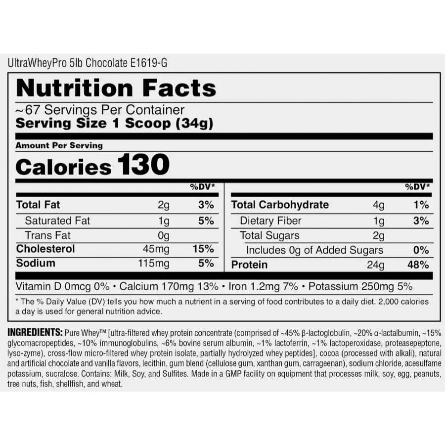Universal Nutrition Ultra Whey Pro - Image 2