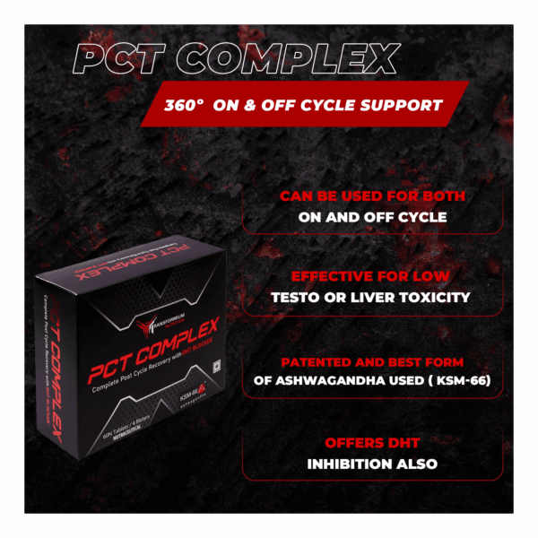 image of Transformium Nutrition PCT Complex supplement