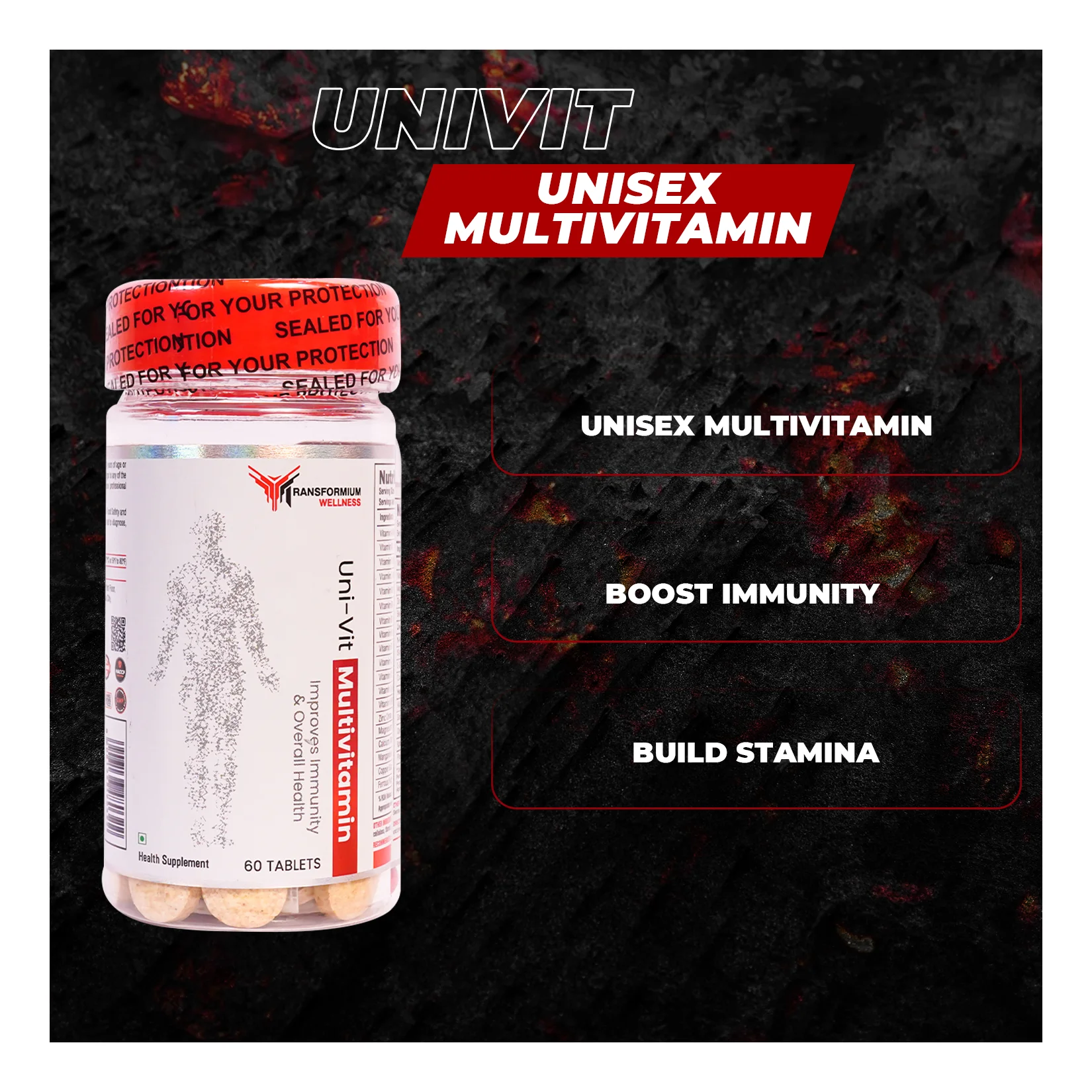 image of Transformium Nutrition Univit supplement