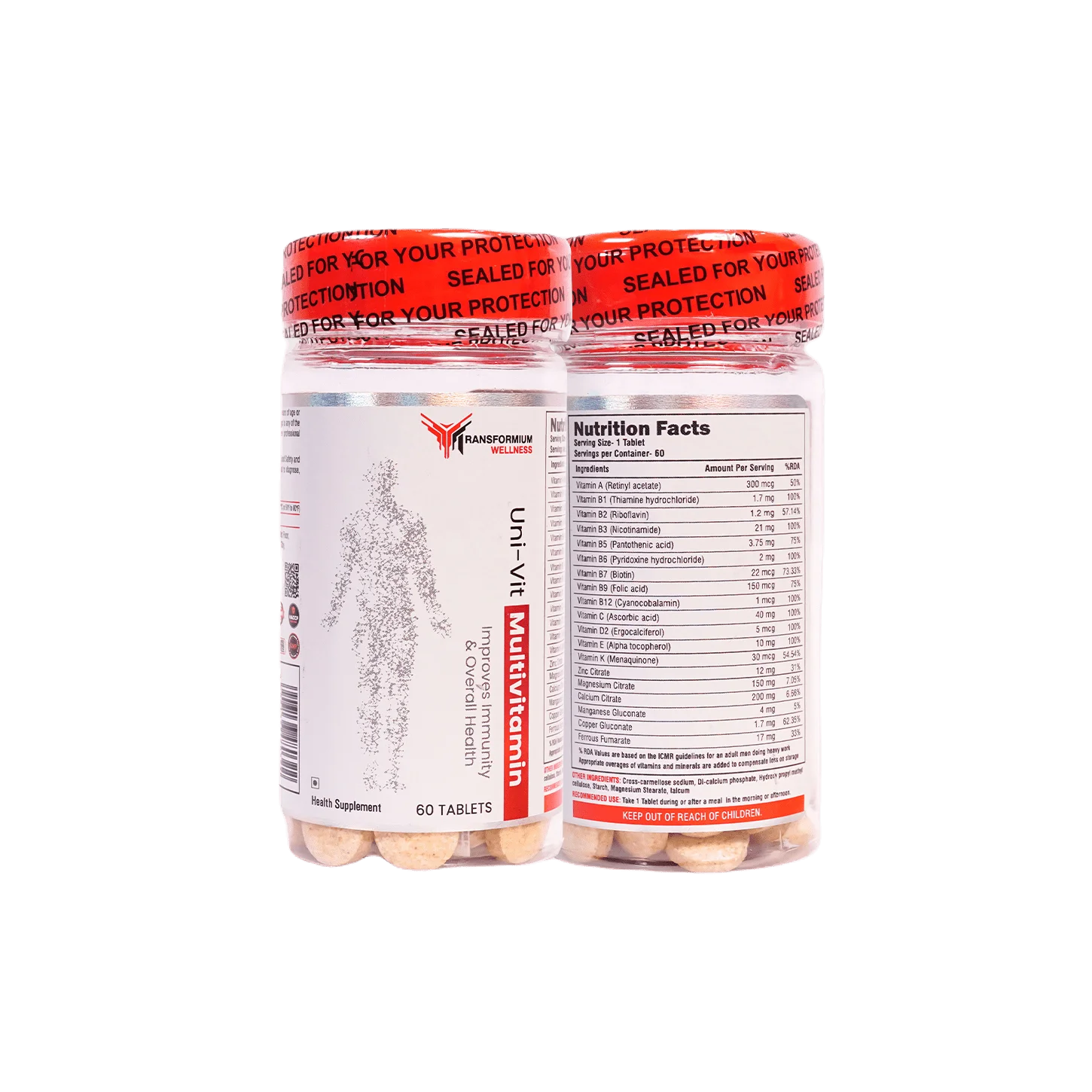 image of Transformium Nutrition Univit supplement