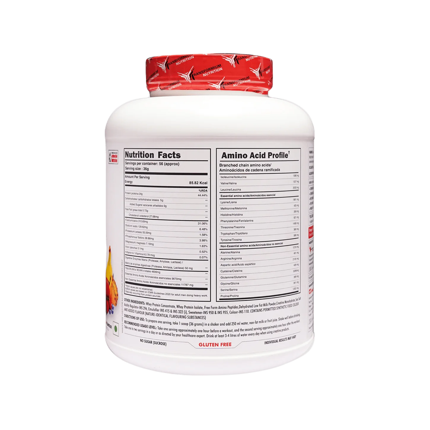 image of Transformium Nutrition Whey4Mium 2kg supplement