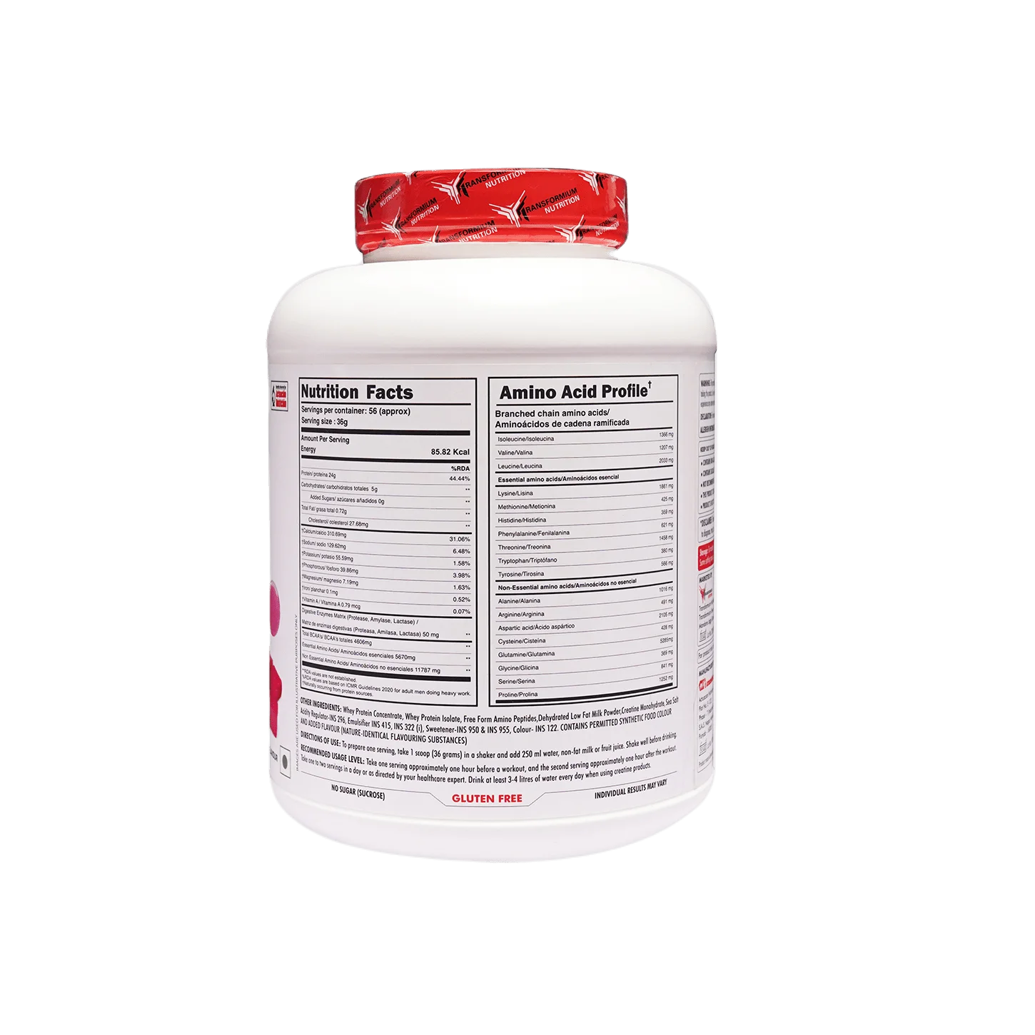 image of Transformium Nutrition Whey4Mium 2kg supplement