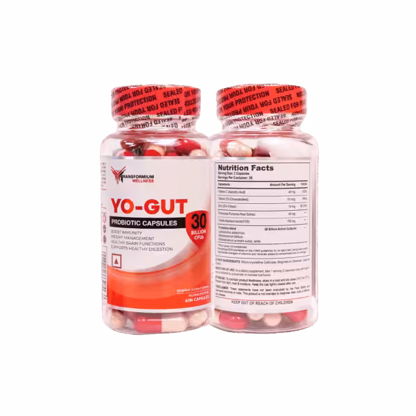 image of Transformium Nutrition Yo Gut supplement