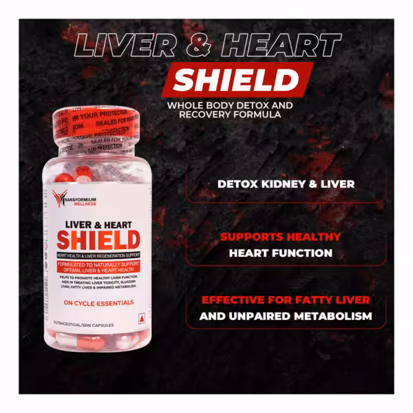 image of Transformium Nutrition Liver and Heart Shield supplement