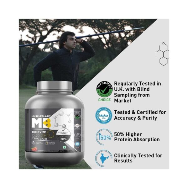 MuscleBlaze Biozyme Iso-Zero