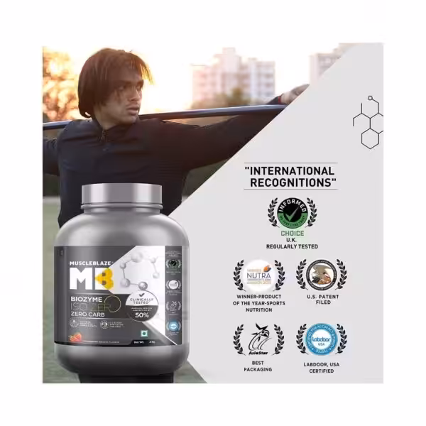 MuscleBlaze Biozyme Iso-Zero - product image