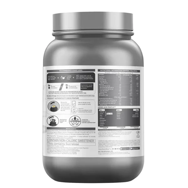 MuscleBlaze Biozyme Iso-Zero